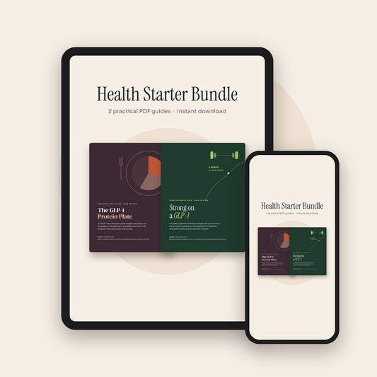 Health Starter Bundle on tablet and phone